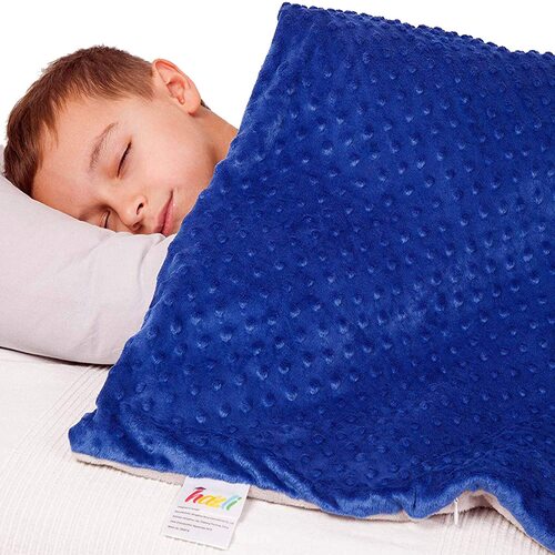 Kids Weighted Blanket with Removable Cover — 10 lb