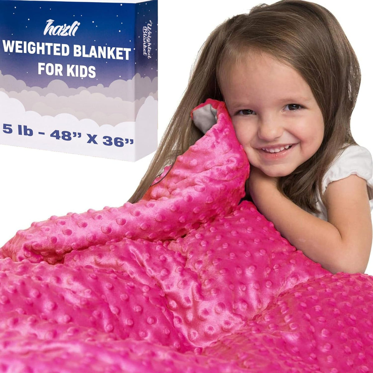 Kids Weighted Blanket with Removable Cover — 10 lb