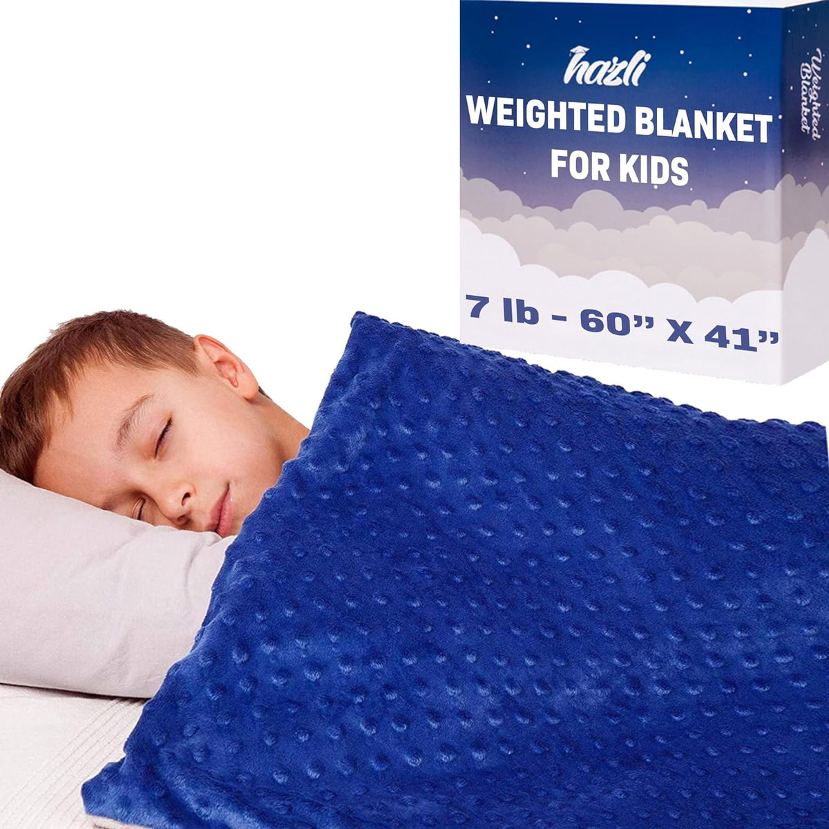 Kids Weighted Blanket with Removable Cover — 10 lb