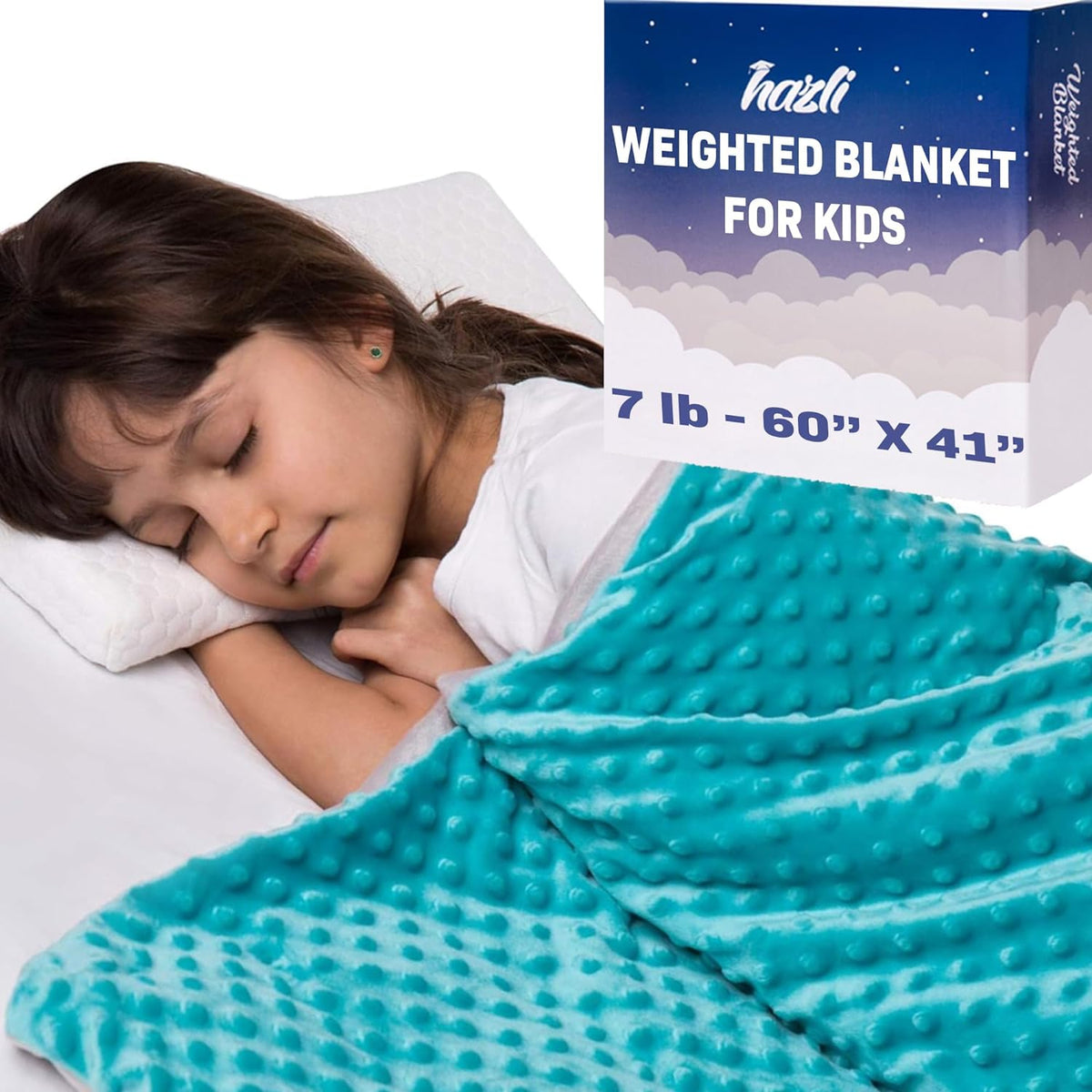 Kids Weighted Blanket with Removable Cover — 10 lb